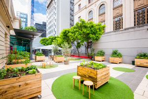 Courtyard, Immigration Museum