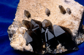 Quartz and orthoclase specimen