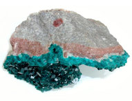 Dioptase mineral specimen