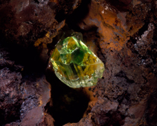 Anglesite mineral specimen