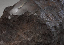 Detail of a meteorite