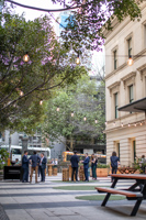 Immigration Museum Courtyard