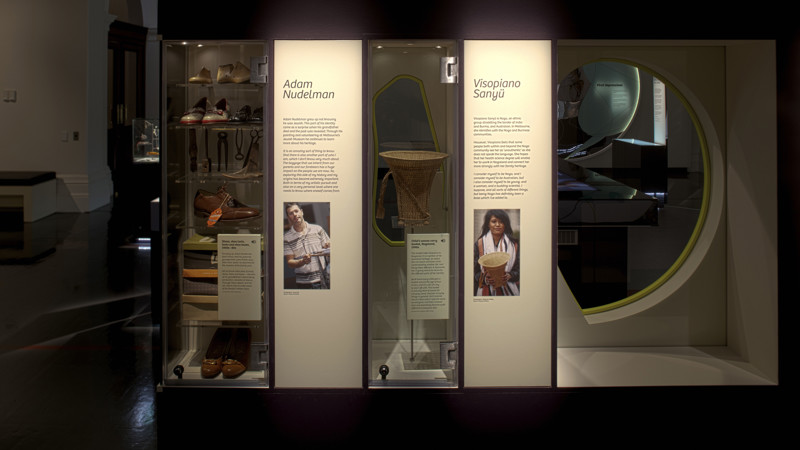 Display case in Identity: yours, mine, ours