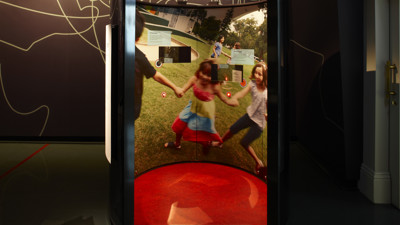 Poster of girls dancing in Identity, Yours, Mine, Ours exhibition