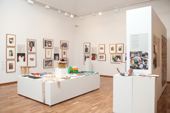 Guests attended a smoking ceremony and performance at Benalla Art Gallery as part of the My People, Culture and Country exhibition.