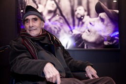 Uncle Albert Mullett at the opening of Boorun's Canoe