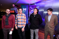 Men of the Mullett family who created the canoe under the guidance of Uncle Albert Mullett