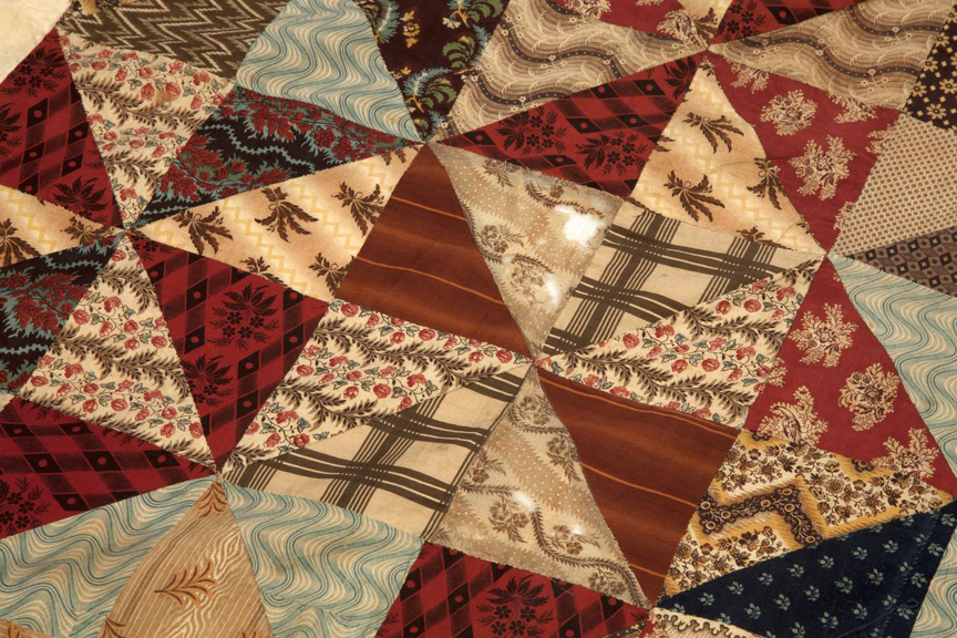 Quilt - Isabella Spence, Patchwork, Scotland, 1840s-1850s.