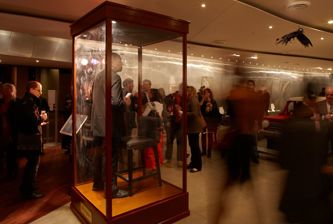 Performance of Jacky Jacky in a Box in Birrarung Gallery