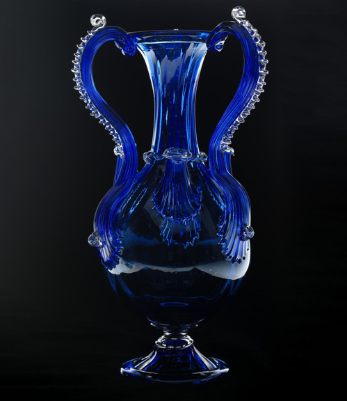 Vase - Glass, Compagnia Venezia-Murano, Venice, Italy, circa 1880