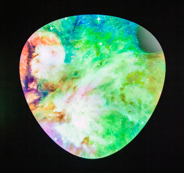 Interactive panel in the exhibition Beyond Perception