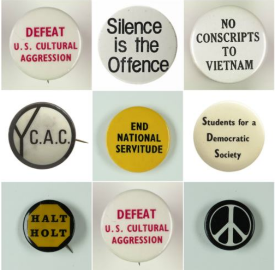 Activists' badges