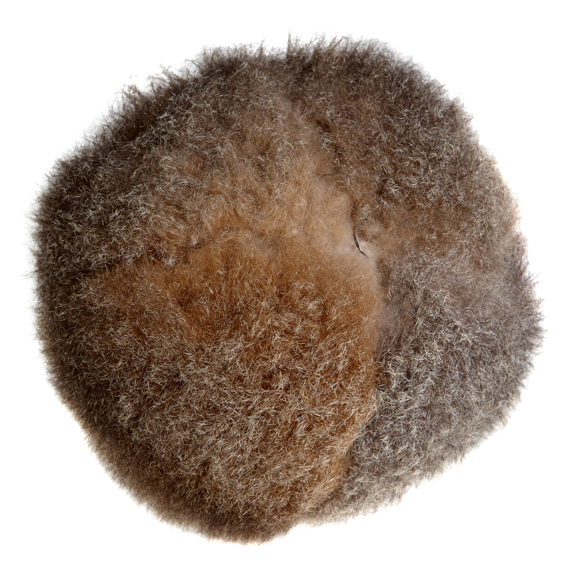 A football made of possum skins.