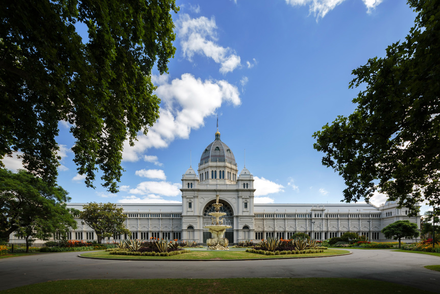Royal Exhibition Building facade