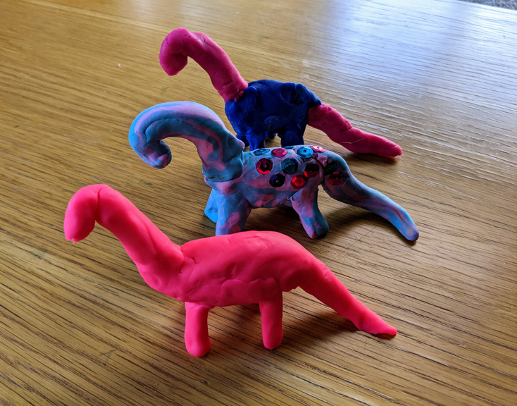 Prehistoric Play Dough