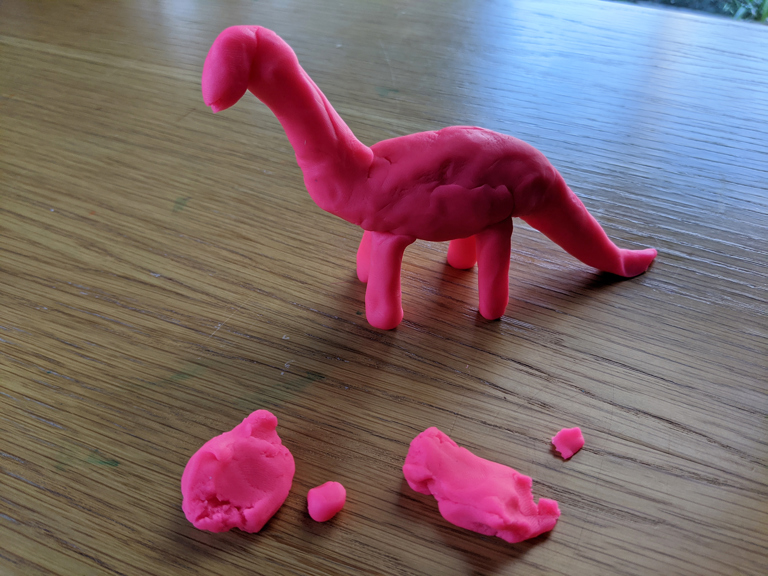 Prehistoric Play Dough