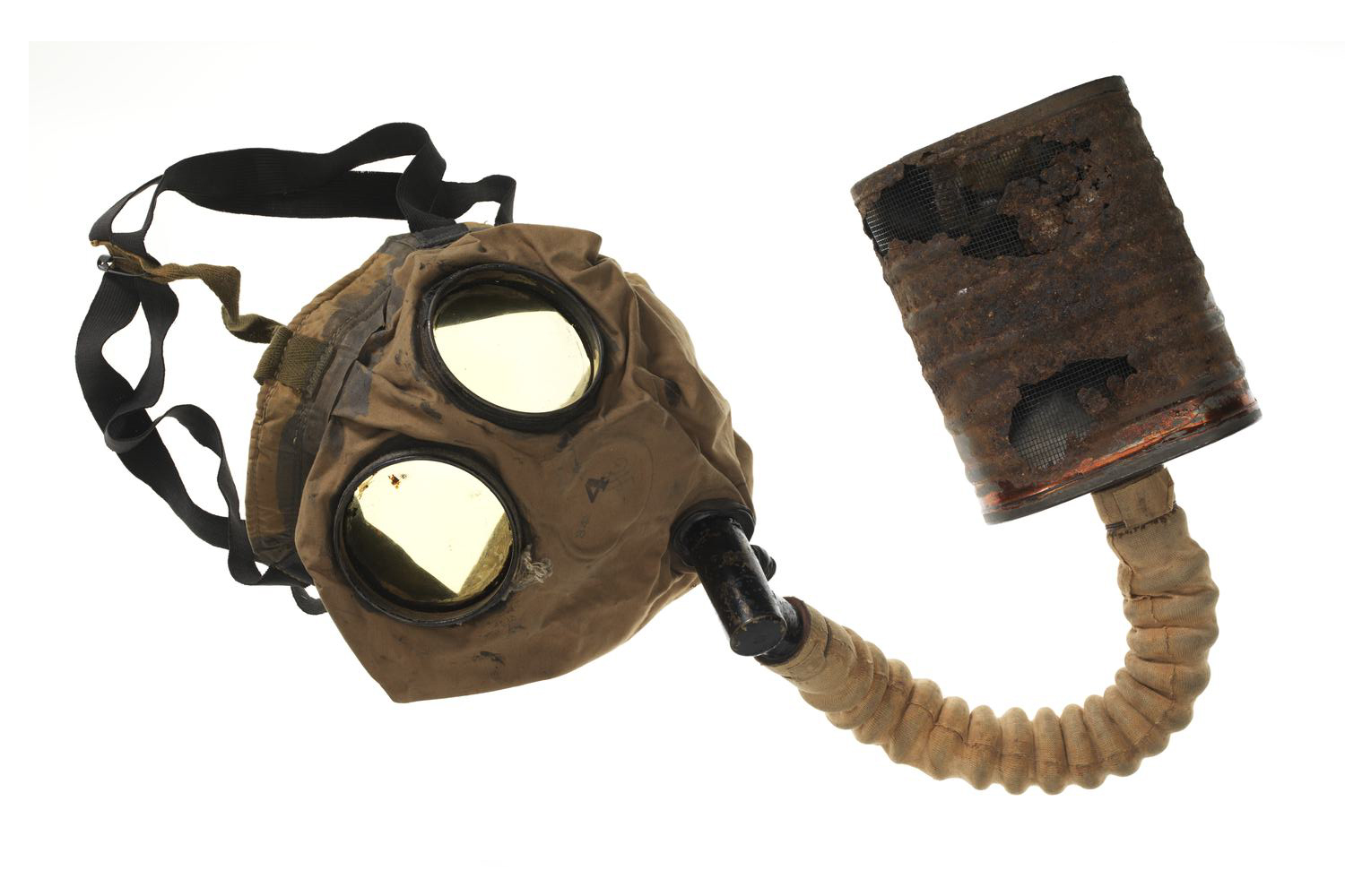 Respirator - Small Box, Australian Imperial Force, Lieutenant Henry Allibon, World War I, 1917