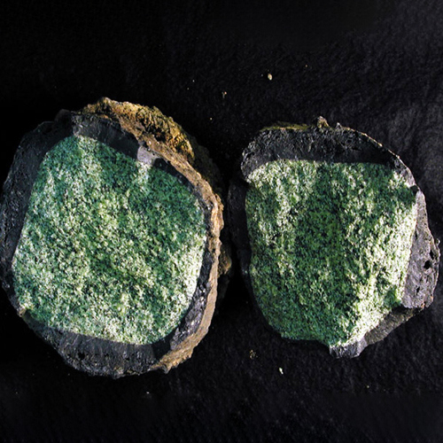 Volcanic bomb from Mount Noorat, an extinct volcano.