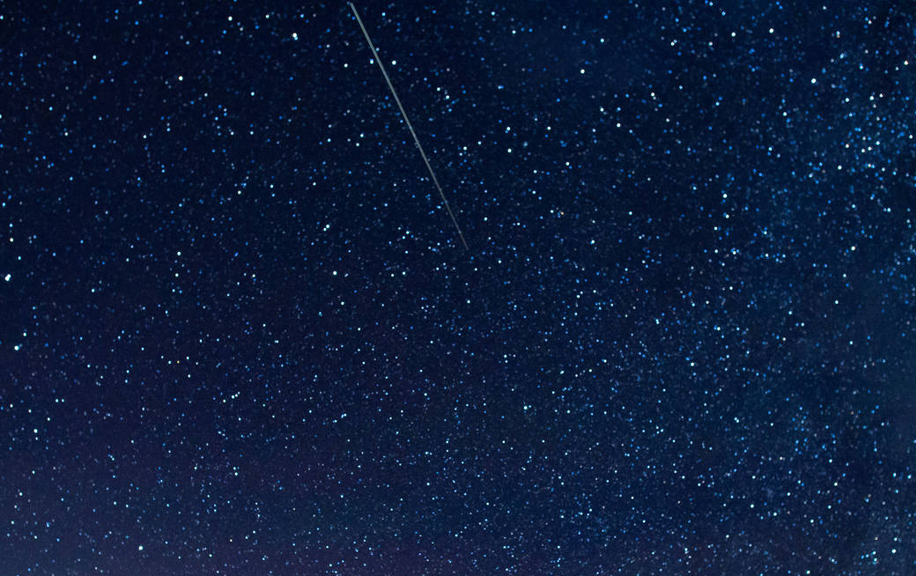 Meteor shower.
