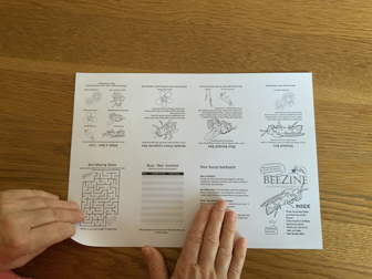 BeeZine folding instructions