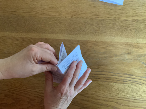 BeeZine folding instructions