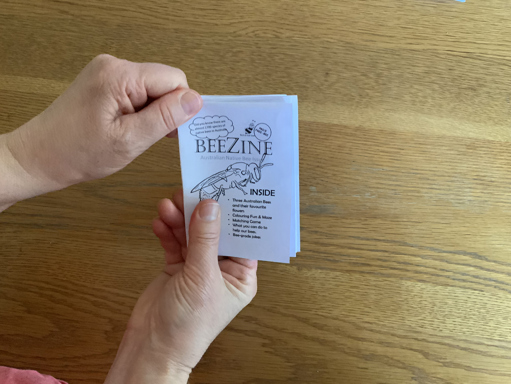 BeeZine folding instructions