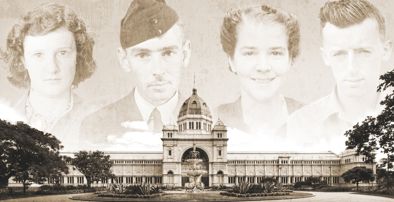 Wartime stories from the Royal Exhibition Building