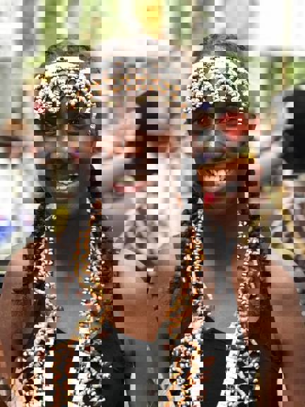 Portrait of a young woman