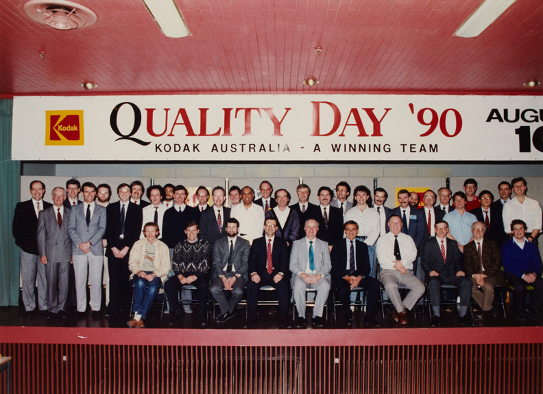 Group photograph of large group of people