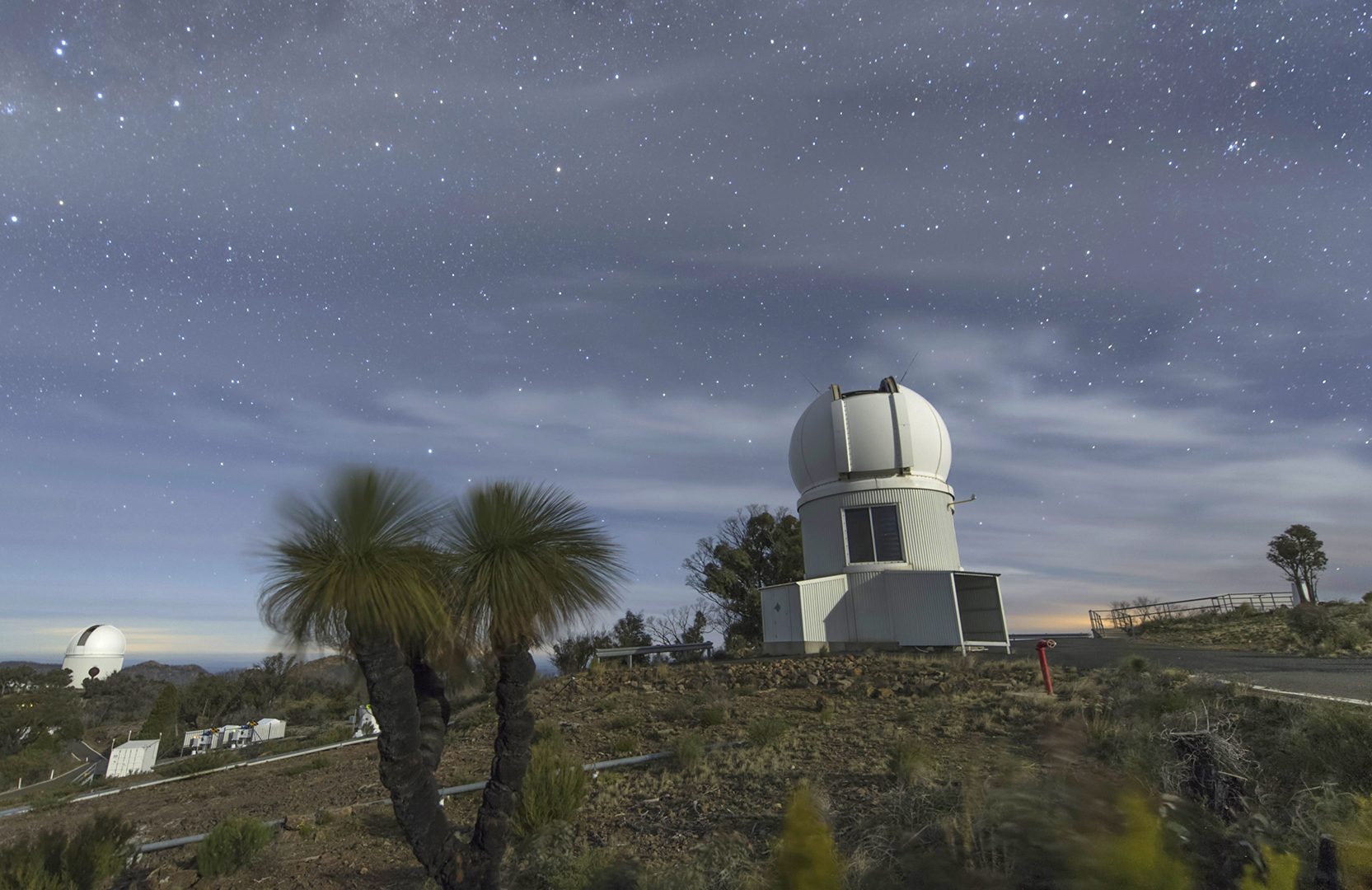 Image of SkyMapper an automated wide-field survey telescope sited under the dark skies of Siding Spring Observatory near Coonabarabran, in central NSW.