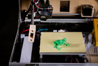 This image details David Naguib’s realised integrated controlled system ‘The Fabricator 3D’.