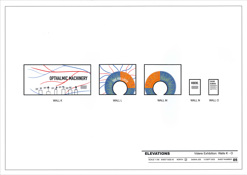 This folio page depicts the final presentation of Sasha Joe’s Visual Communication Design presentation ‘Videre Exhibition’.