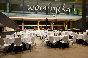 Melbourne Museum foyer corporate dinner event 