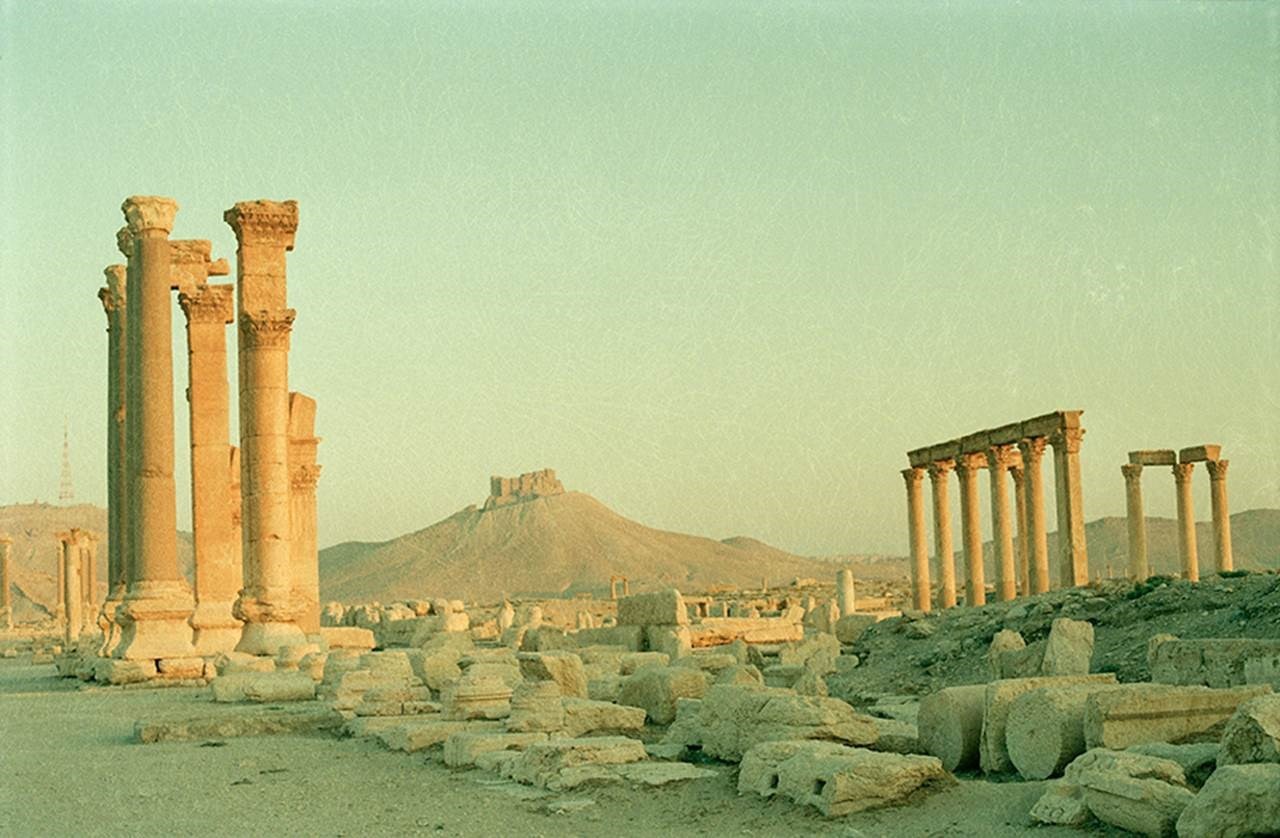 Remnants of an ancient building