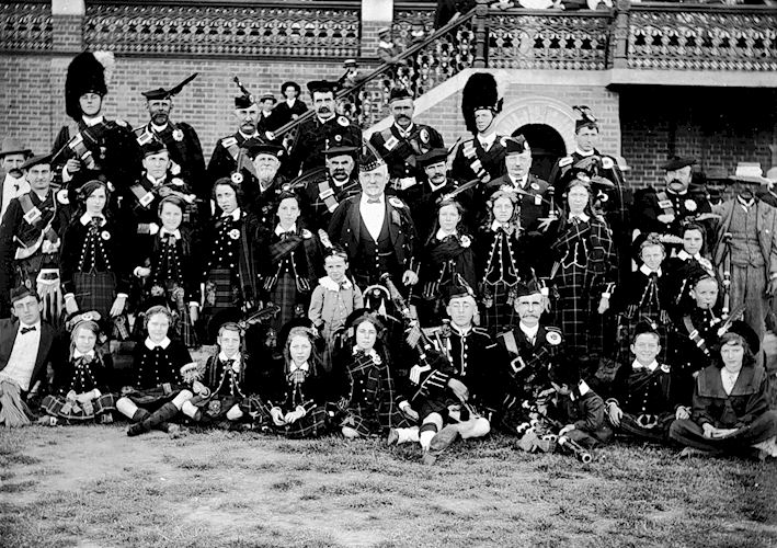 Scottish pipe band