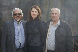 Two men and one woman