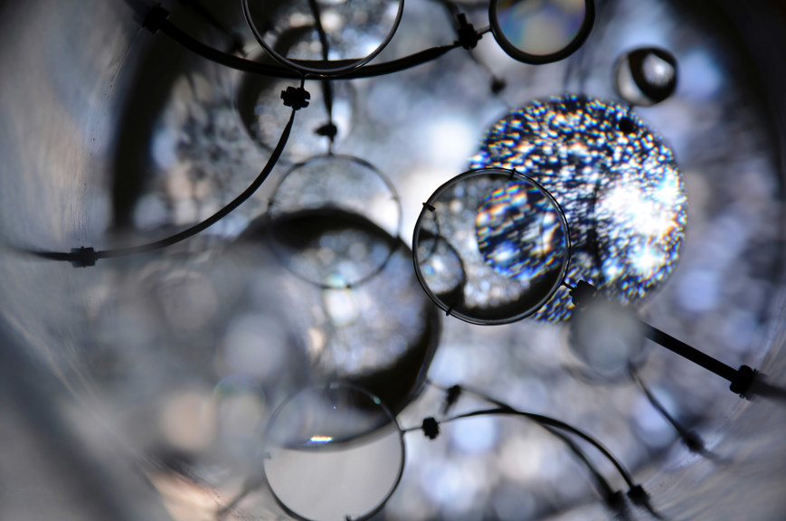 Detail of LightTime installation