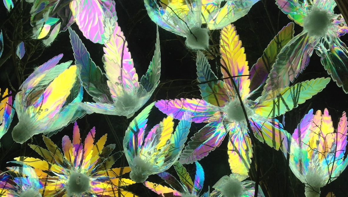 Detail of LightTime installation