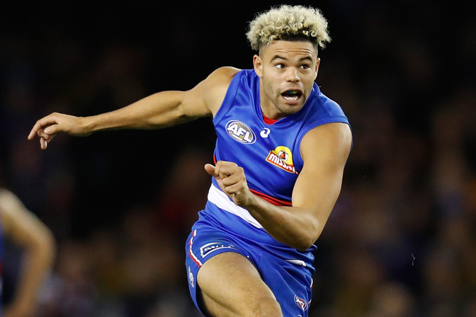 Norm Smith Medallist Jason Johannisen, Western Bulldogs Football Club. 