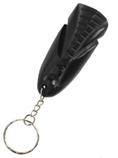 Wooden carved mask key ring.