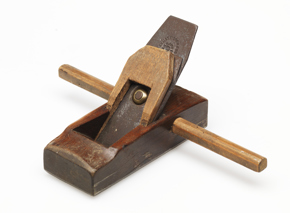 Woodworking plane, wood, (1986.8.1)