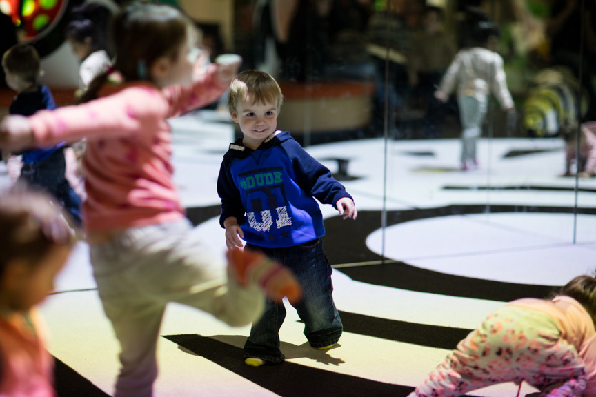 Camouflage Disco at the Children's Gallery