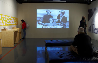 Britain's Child Migration exhibition on display in Immigration Museum.
