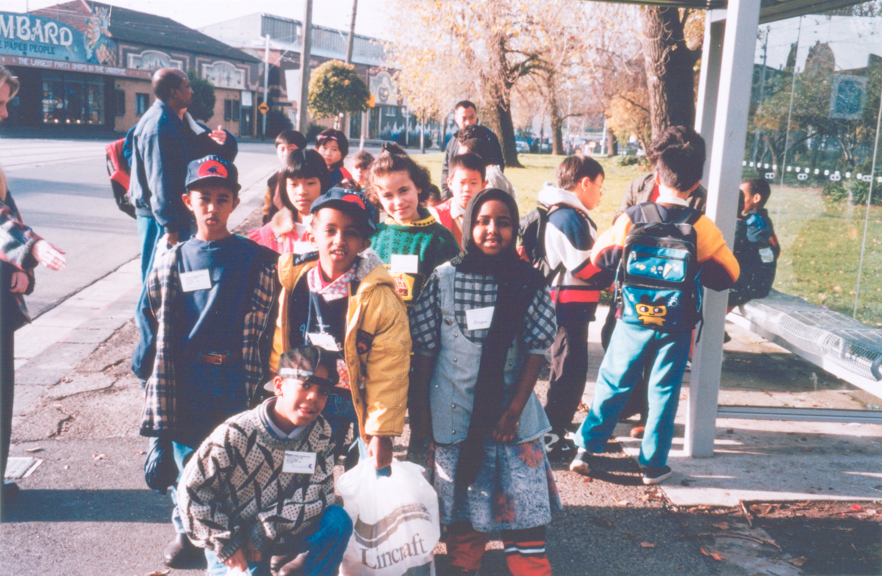 Somalian school children, 1992