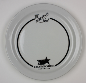 Plate - 'Acropolis Now', Crawfords Australia, 1989