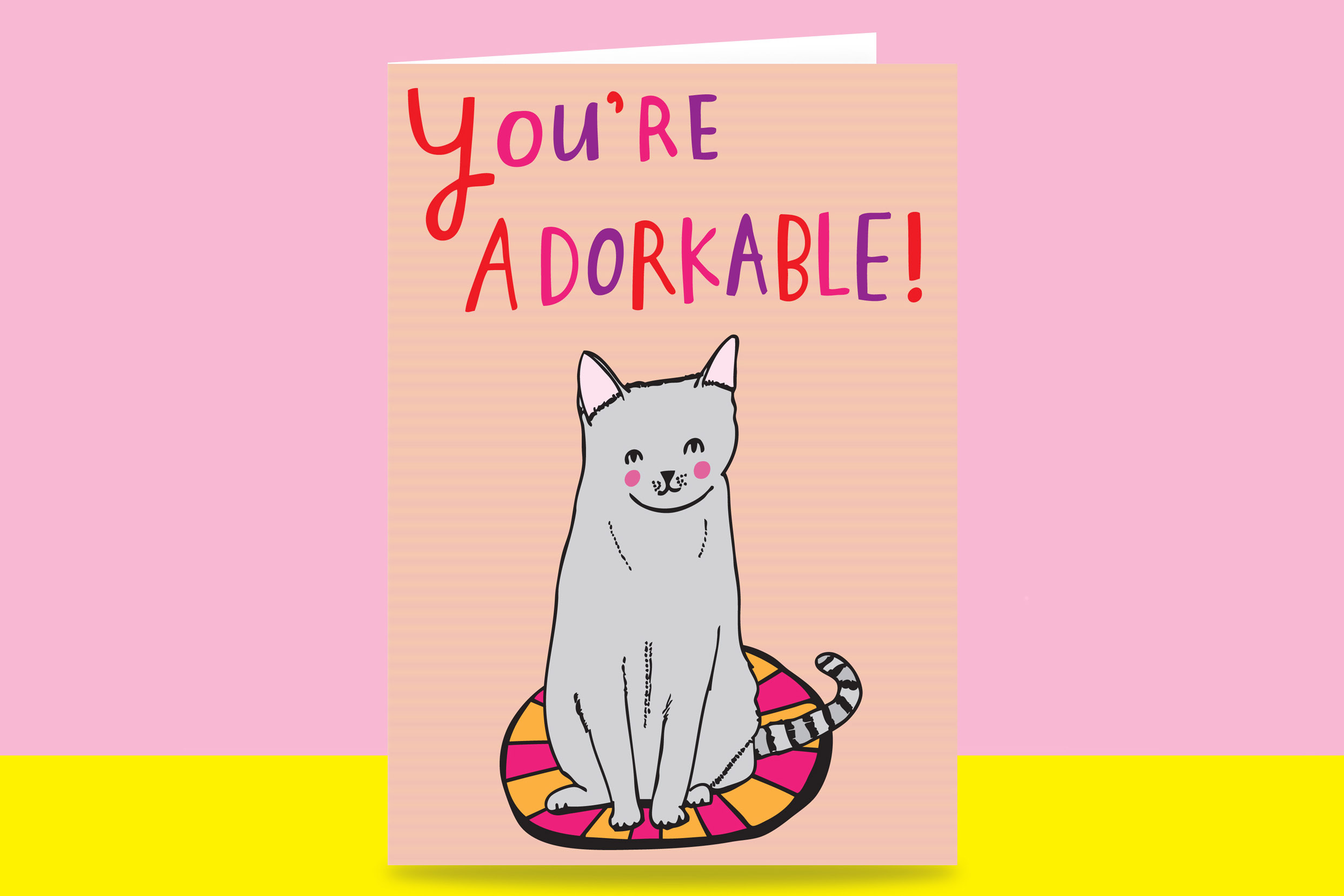 Greeting card - Adorkable
