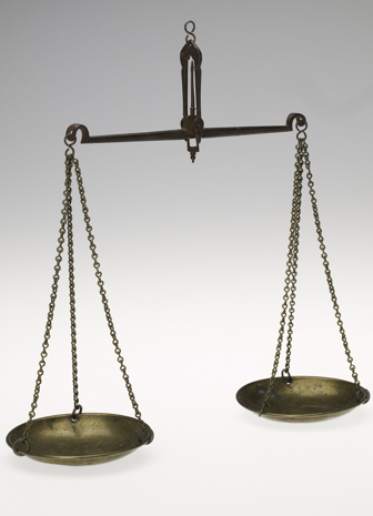 Hand held gold scales