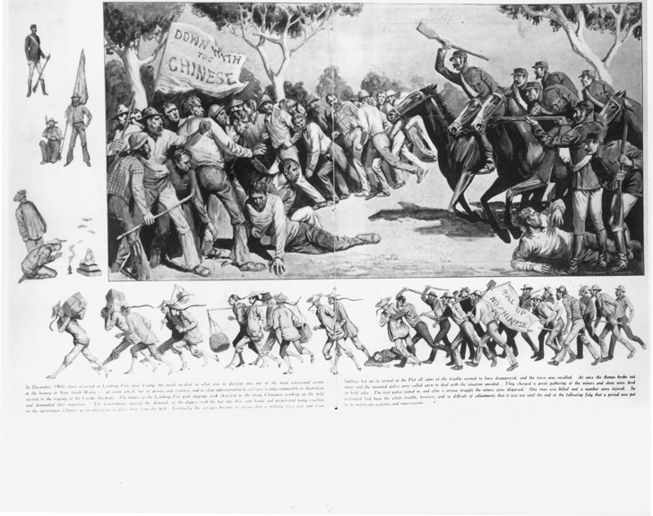 Black and white illustration