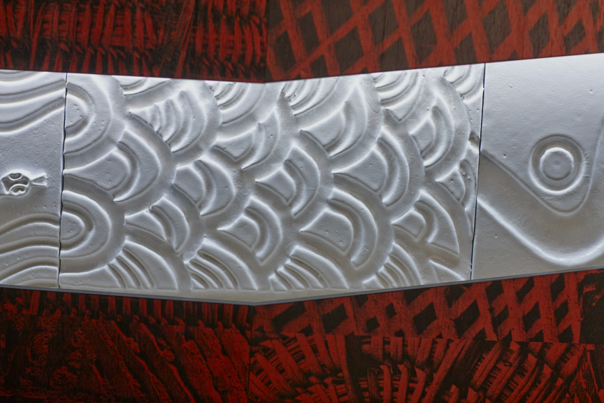 Panel in First Peoples exhibition