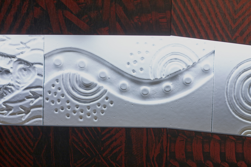 Panel in First Peoples exhibition